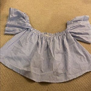 off the shoulder top